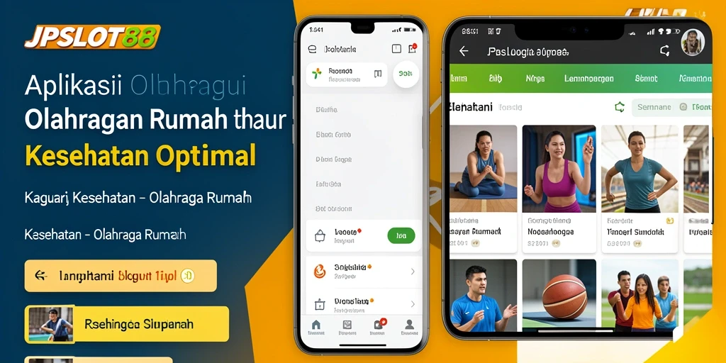 Tampilan antarmuka JPSLOT88 yang user-friendly untuk olahraga rumah.